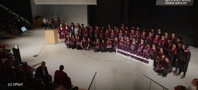 Docteurs de l'ED STIC Paris-Saclay, promotion 2022, le vendredi 30 juin 2023 (source YouTube Paris-Saclay)