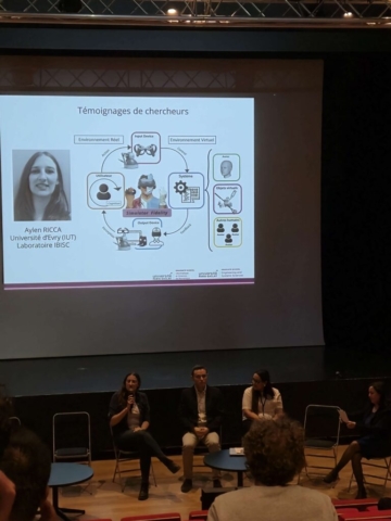 Journée de l'après-thèse de la GS SIS Univ. Paris-Saclay, du 18/05/2025: AylenRICCA participe à la session Keynote et témoignages sur les carrières académiques.