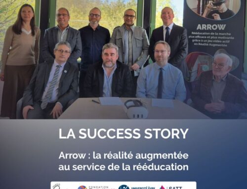 L’Université Évry Paris-Saclay, le laboratoire IBISC, la SATT Paris-Saclay et la Fondation Ellen Poidatz annoncent le transfert de l’innovation ARROW à la société SAMMed pour révolutionner la rééducation pédiatrique!