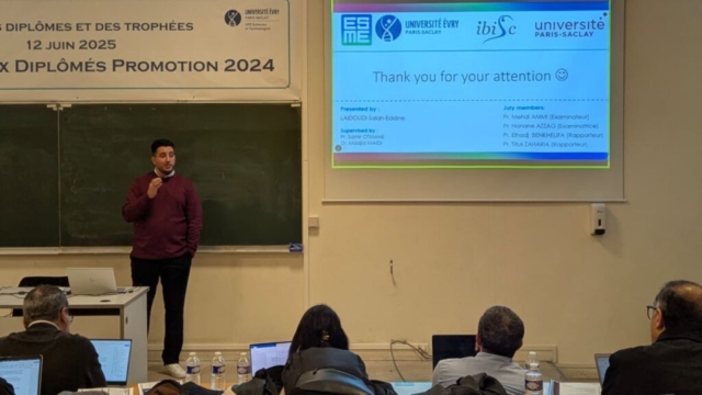 Salah-eddine LAIDOUDI soutient sa thèse de doctorat le lundi 17 novembre 2025