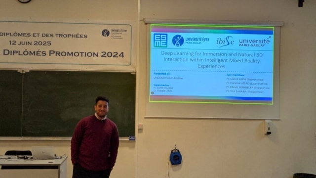 Salah-eddine LAIDOUDI soutient sa thèse de doctorat le lundi 17 novembre 2025