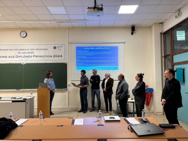 Soutenance de thèse de Kelly Minotti, le mardi 16 décembre 2025.