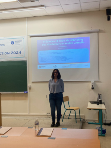 Soutenance de thèse de Kelly Minotti, le mardi 16 décembre 2025.