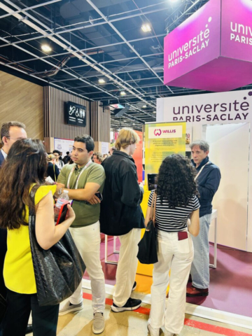 La société Willis AI est présente au salon VIVTECH 2026, sur l'espace Université Paris-Saclay, le mercredi 17 juin 2026. La société Willis AI est présente au salon VIVTECH 2026, sur l'espace Université Paris-Saclay, le mercredi 17 juin 2026.