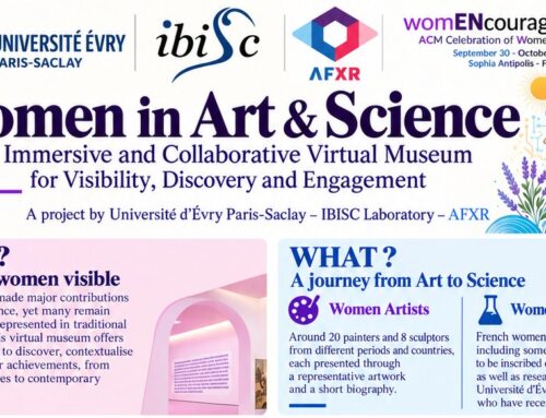 IBISC et l&rsquo;AFXR présentent le musée virtuel « Women in Art & Science » à womENcourage 2026, du 30 septembre au 2 octobre 2026 à Sophia Antipolis (see English version above)