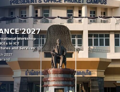IBISC co-organise la workshop internationale ADVANCE 2027, qui aura lieu à Phuket (Thaïlande) du 19 au 22 mars 2027 (see English version below)