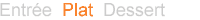 type de la recette